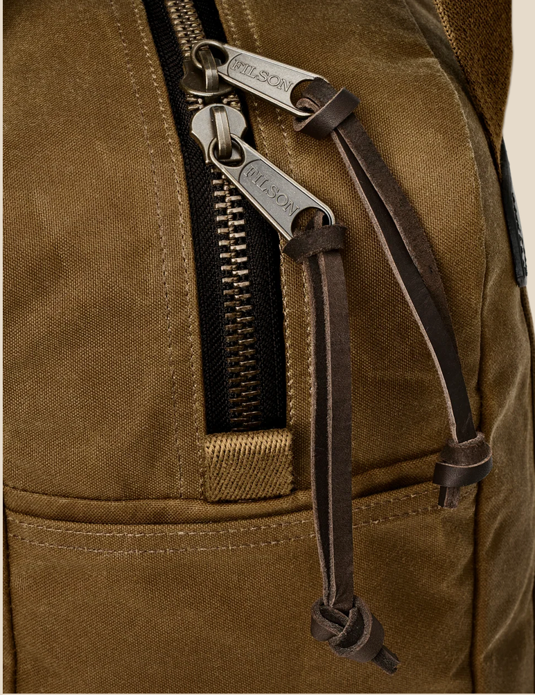 Filson Tin Cloth Tote Bag with Zipper