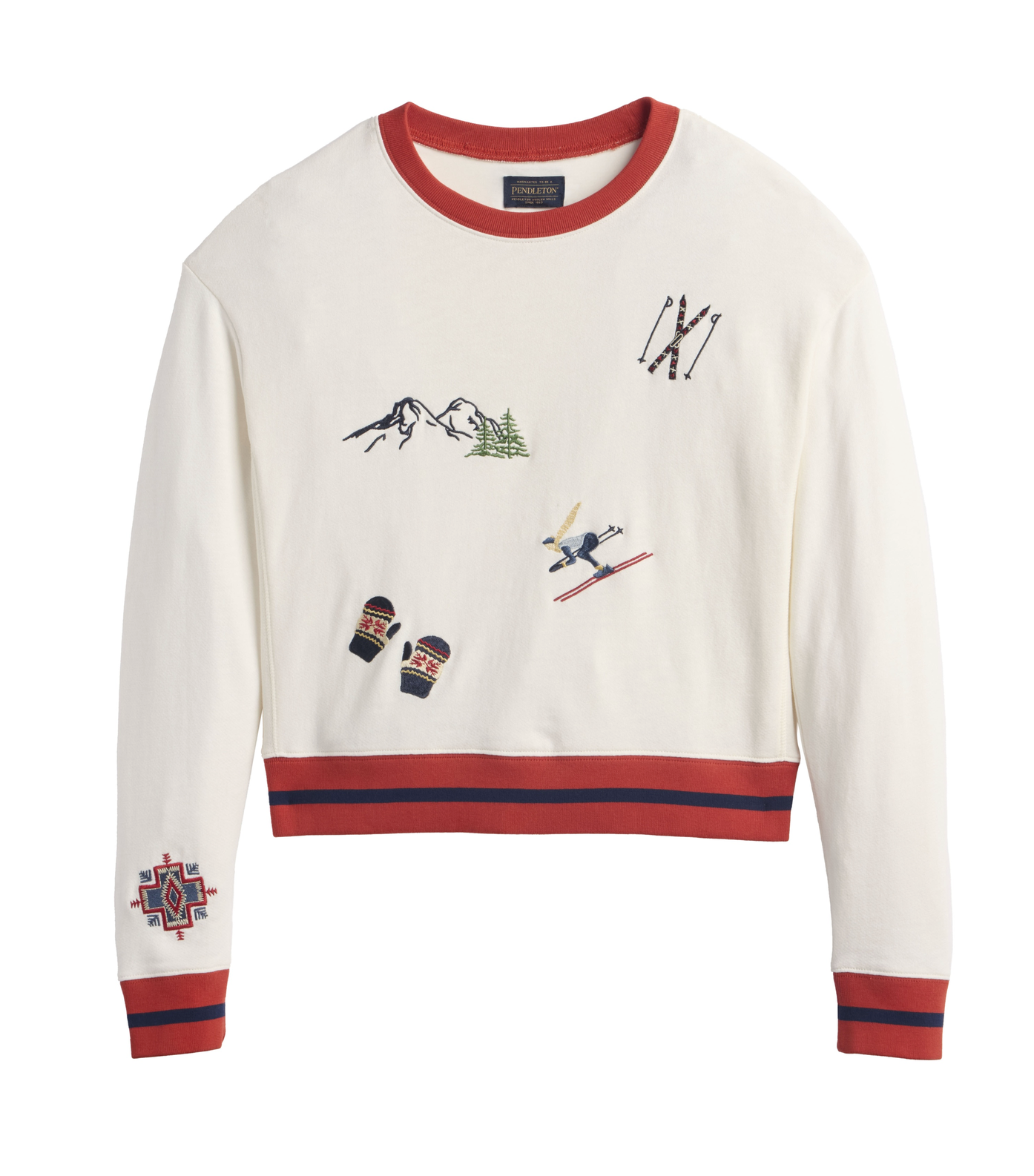 Pendleton Womens French Terry Sweatshirt