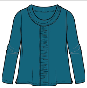 Habitat Womens Cotton Pebble Ruched Cowl