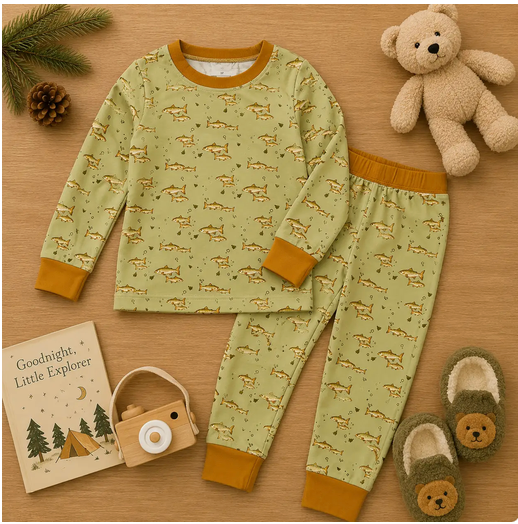 Trout Bamboo Pajama
