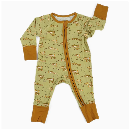 Trout Bamboo Baby Pajama