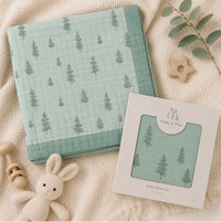 Trees Bamboo Muslin Quilt