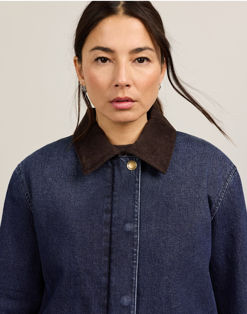 Pendleton Womens Cascades Denim Barn Coat