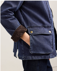 Pendleton Womens Cascades Denim Barn Coat