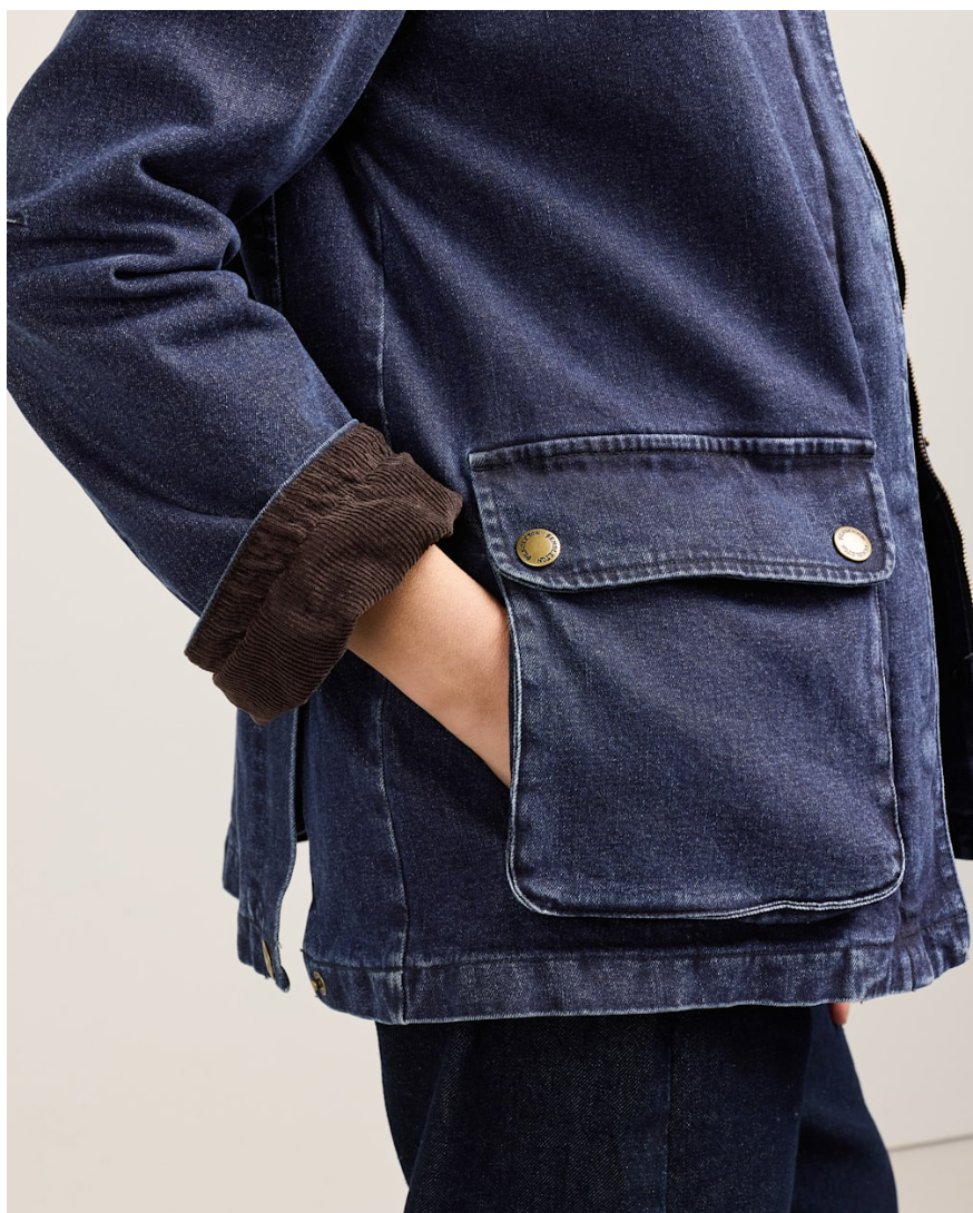 Pendleton Womens Cascades Denim Barn Coat