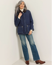 Pendleton Womens Cascades Denim Barn Coat