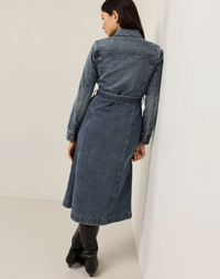 Pendleton Womens Denim Midi Dress