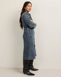 Pendleton Womens Denim Midi Dress