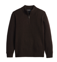 Pendleton Mens Shetland Half-Zip Sweater
