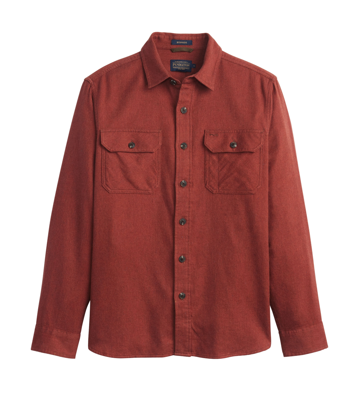 Pendleton Mens Burnside Double Brushed Flannel Shirt