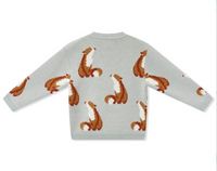 Milkbarn Knitted Fox Sweater