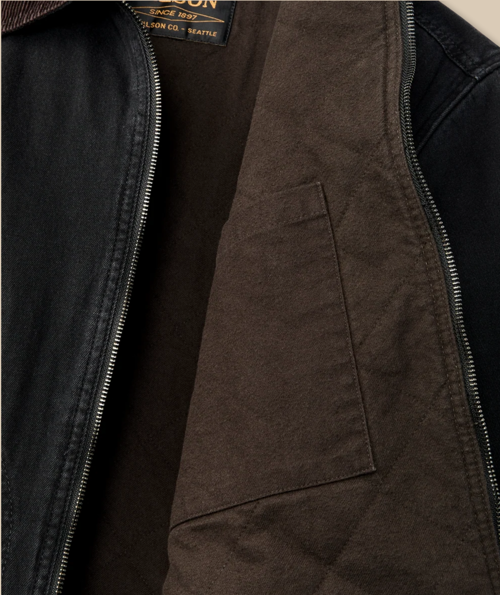 Filson Mens Denim Tacoma Jacket