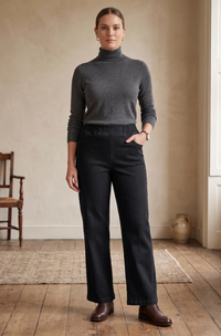 Denim Pull On Pant