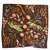 Tirzah Lane Moonlit Chase Tencel and Silk Scarf