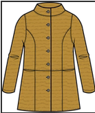 Habitat Womens Textured Tides London Jacket