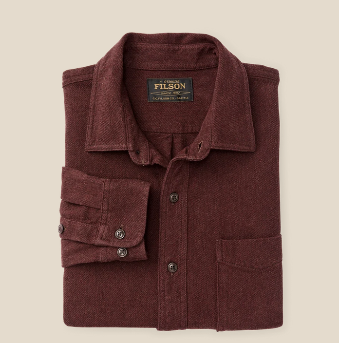 Filson Mens Rustic Flannel Shirt