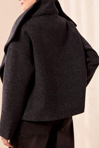 Tribal Womens Funnel Neck Jacket