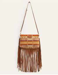 Pendleton Look West Fringed Crossbody