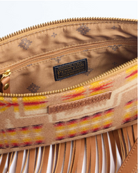 Pendleton Look West Fringed Crossbody
