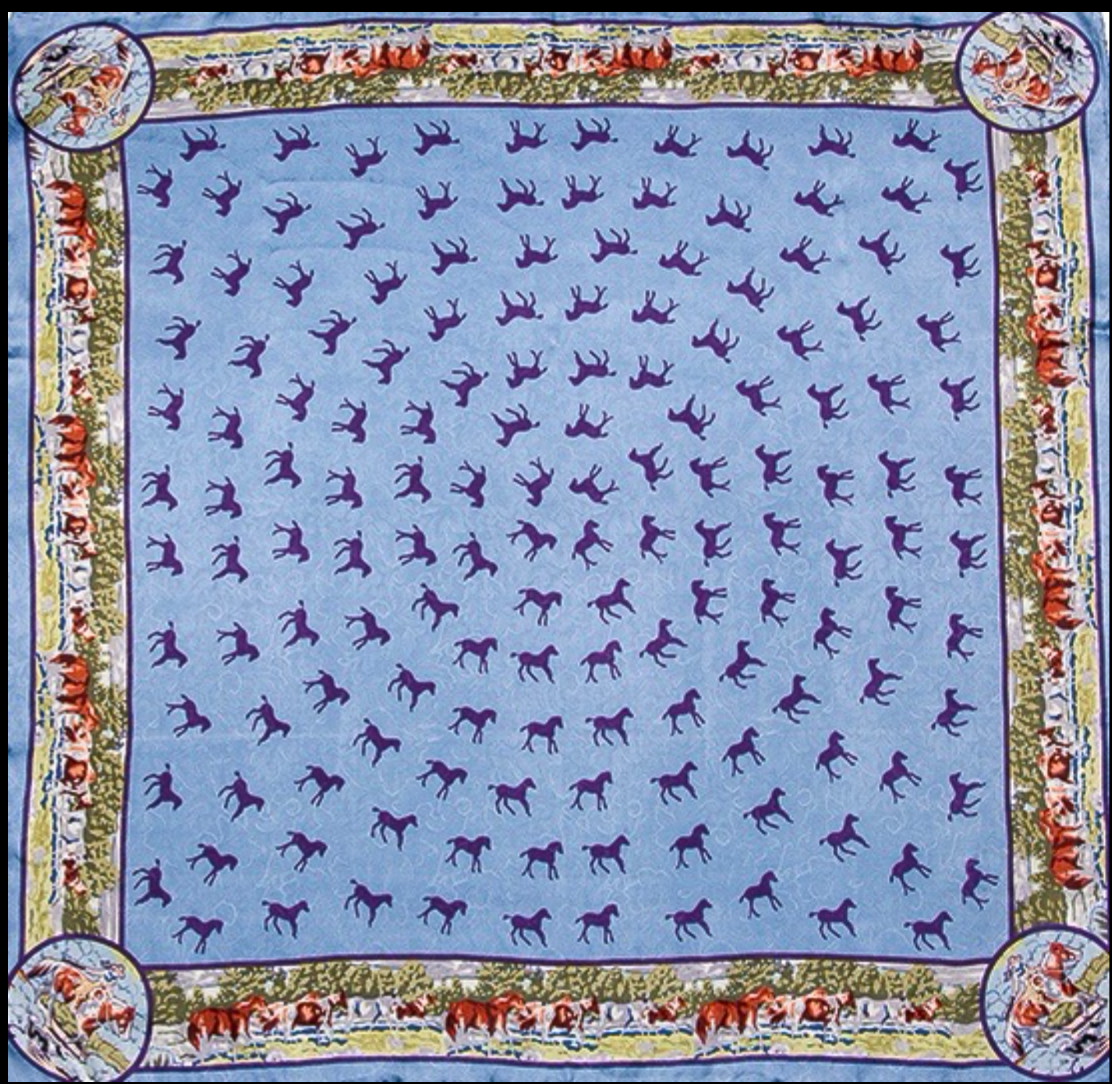 Wyoming Traders Pony Girl Limited Edition Silk Scarf