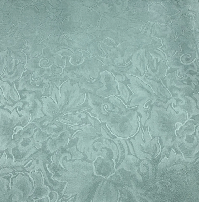 Wyoming Traders Jacquard Mint Silk Scarf