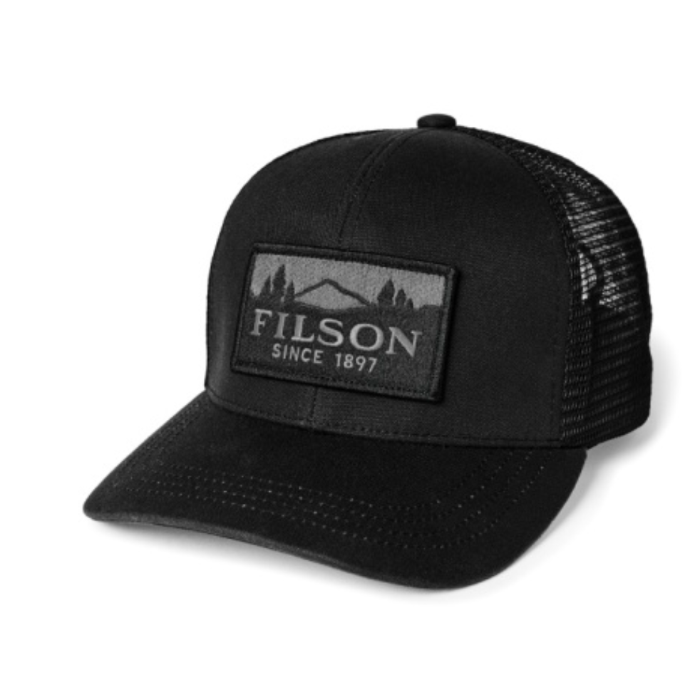 Filson Scenic Waxed Logger Mesh Cap