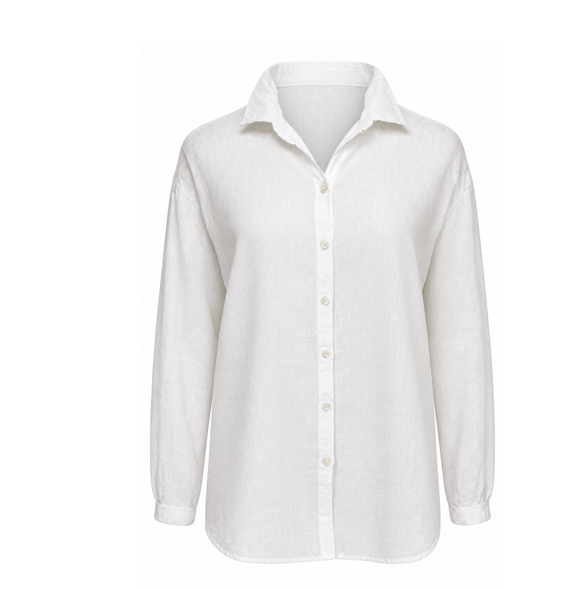 Cut Loose Womens Hanky Linen Big Shirt