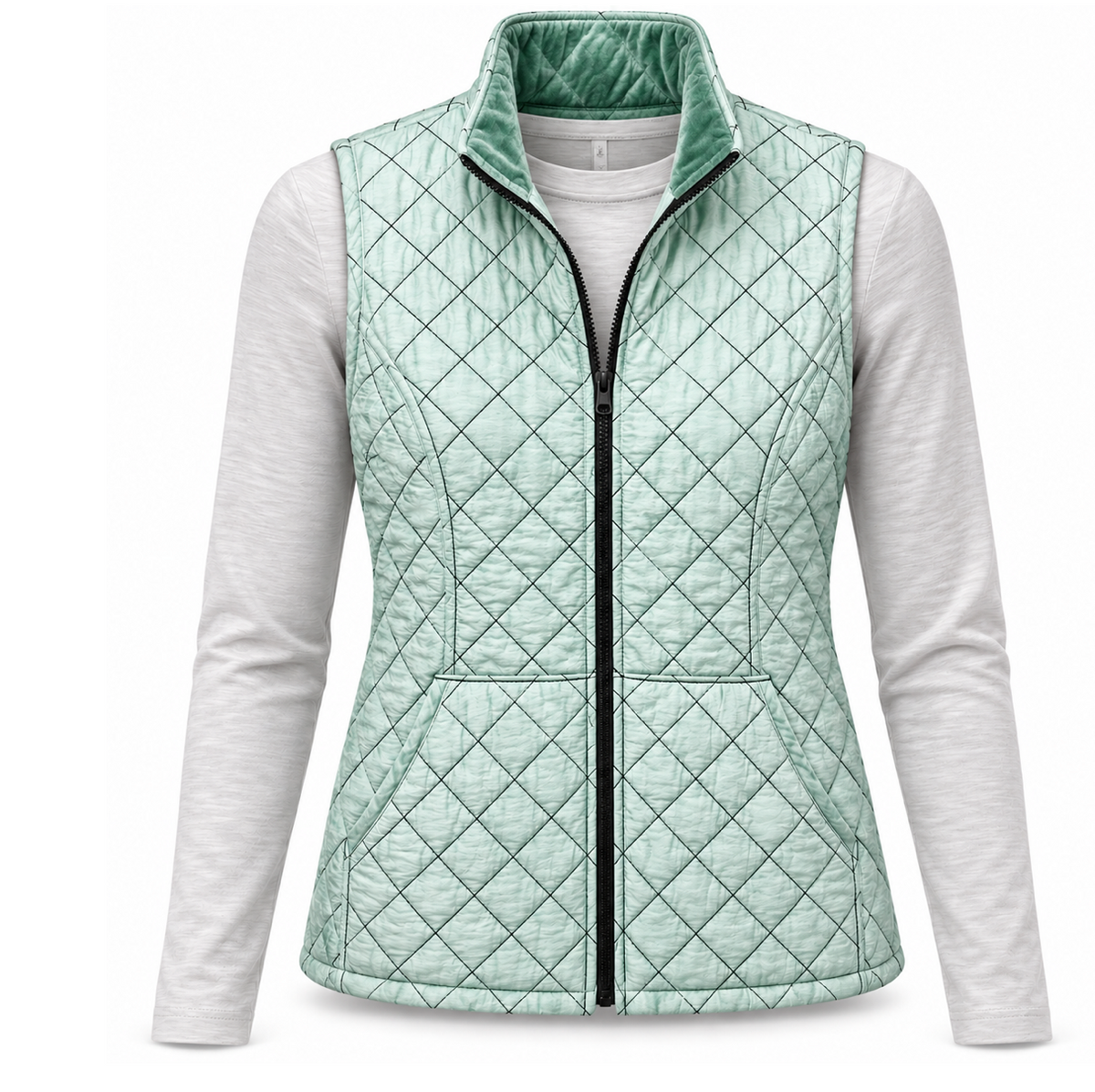 Cut Loose Womens Quilted Vest