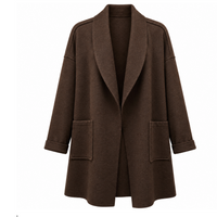 Habitat Olivia Womens Boiled Wool Car Coat