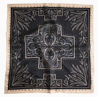 Tirzah Lane Art Tencel and Silk Scarf