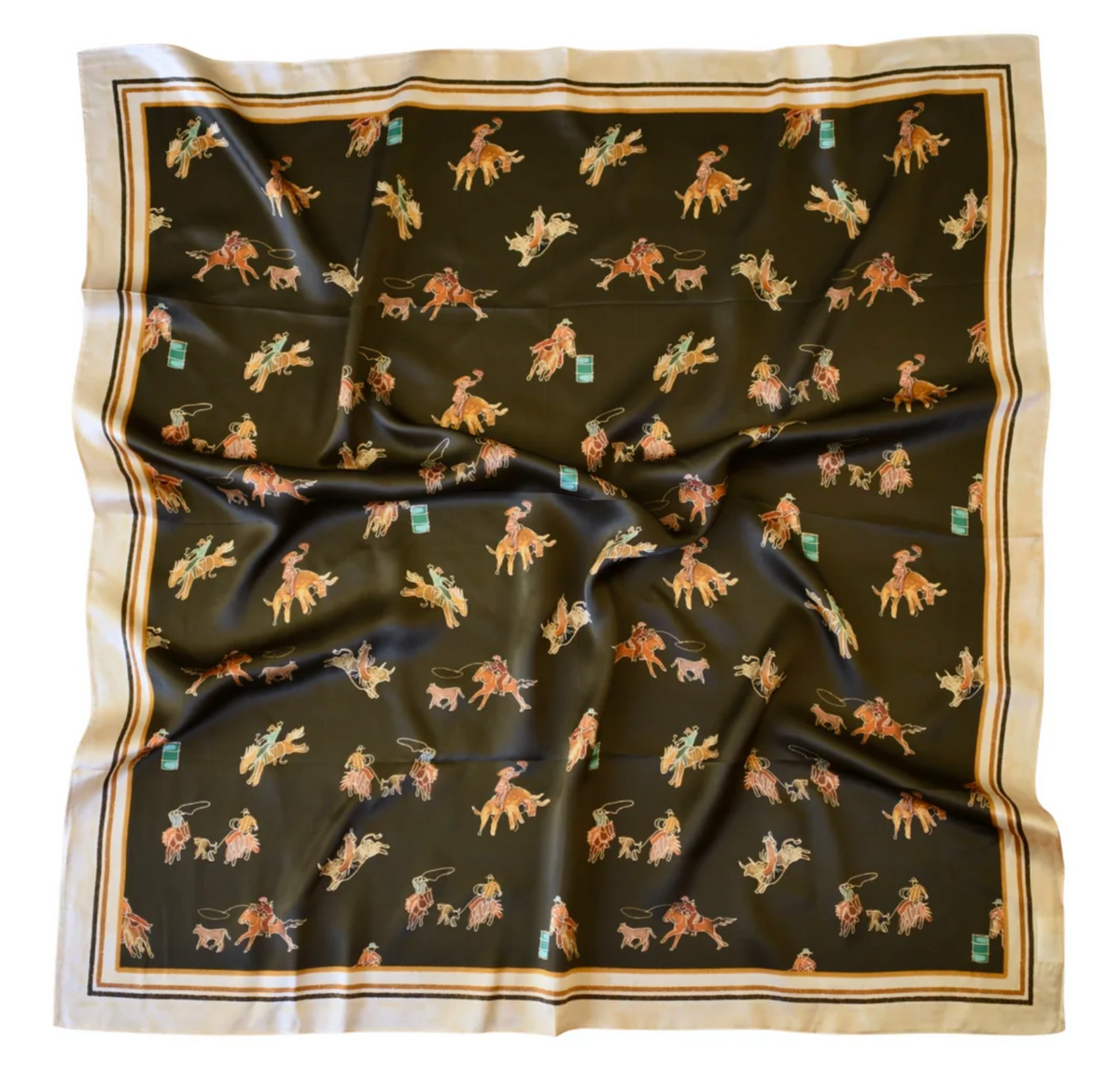 Tirzah Lane Art Mulberry Silk Scarf