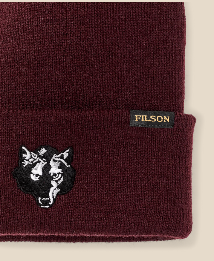 Filson Wolf Graphic Ballard Watch Cap