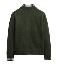 Pendleton Womens Lambswool Half-Zip Ski Sweater