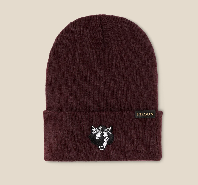 Filson Wolf Graphic Ballard Watch Cap