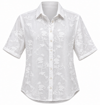 Caite and Kyla Linen Kady Blouse