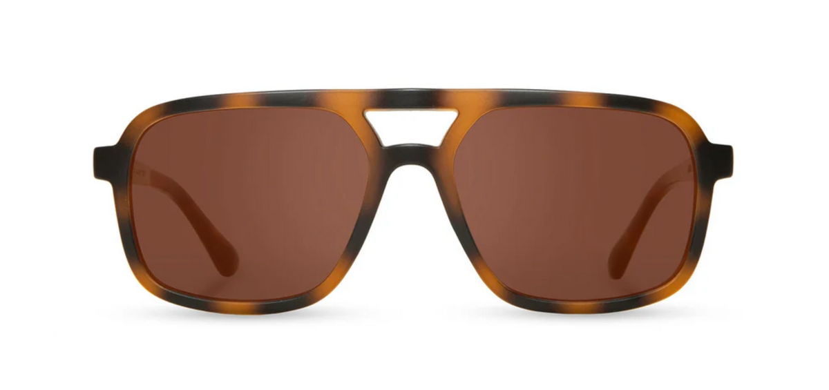 Shwood Glacier Sunglasses - Matte Tortoise / Walnut