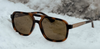 Shwood Glacier Sunglasses - Matte Tortoise / Walnut