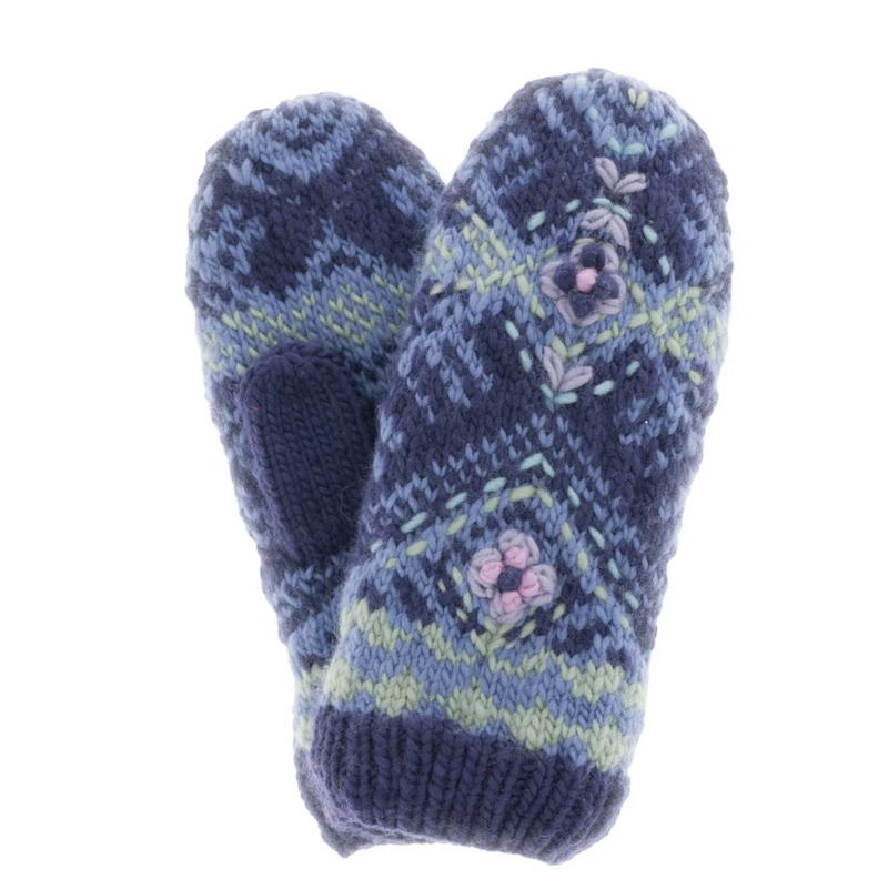 French Knot Womens Ingrid Mittens