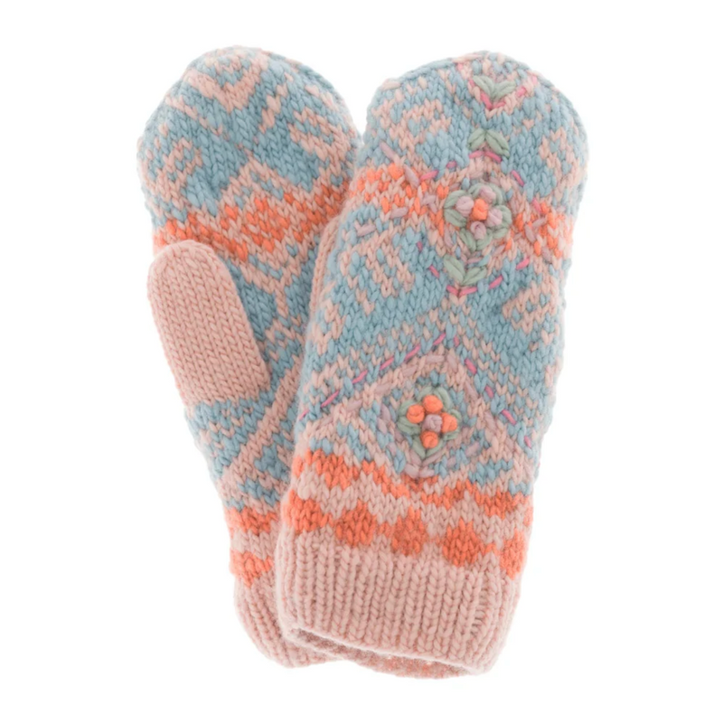 French Knot Womens Ingrid Mittens