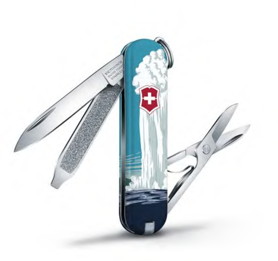 Swiss Army Classic SD Yellowstone National Park Knife