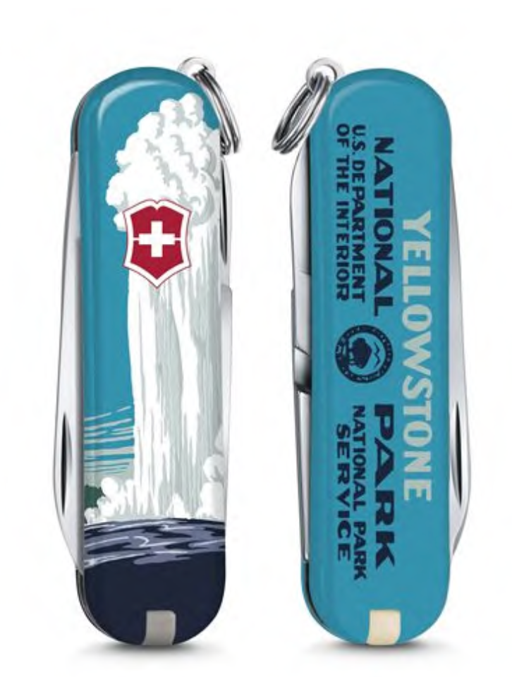 Swiss Army Classic SD Yellowstone National Park Knife