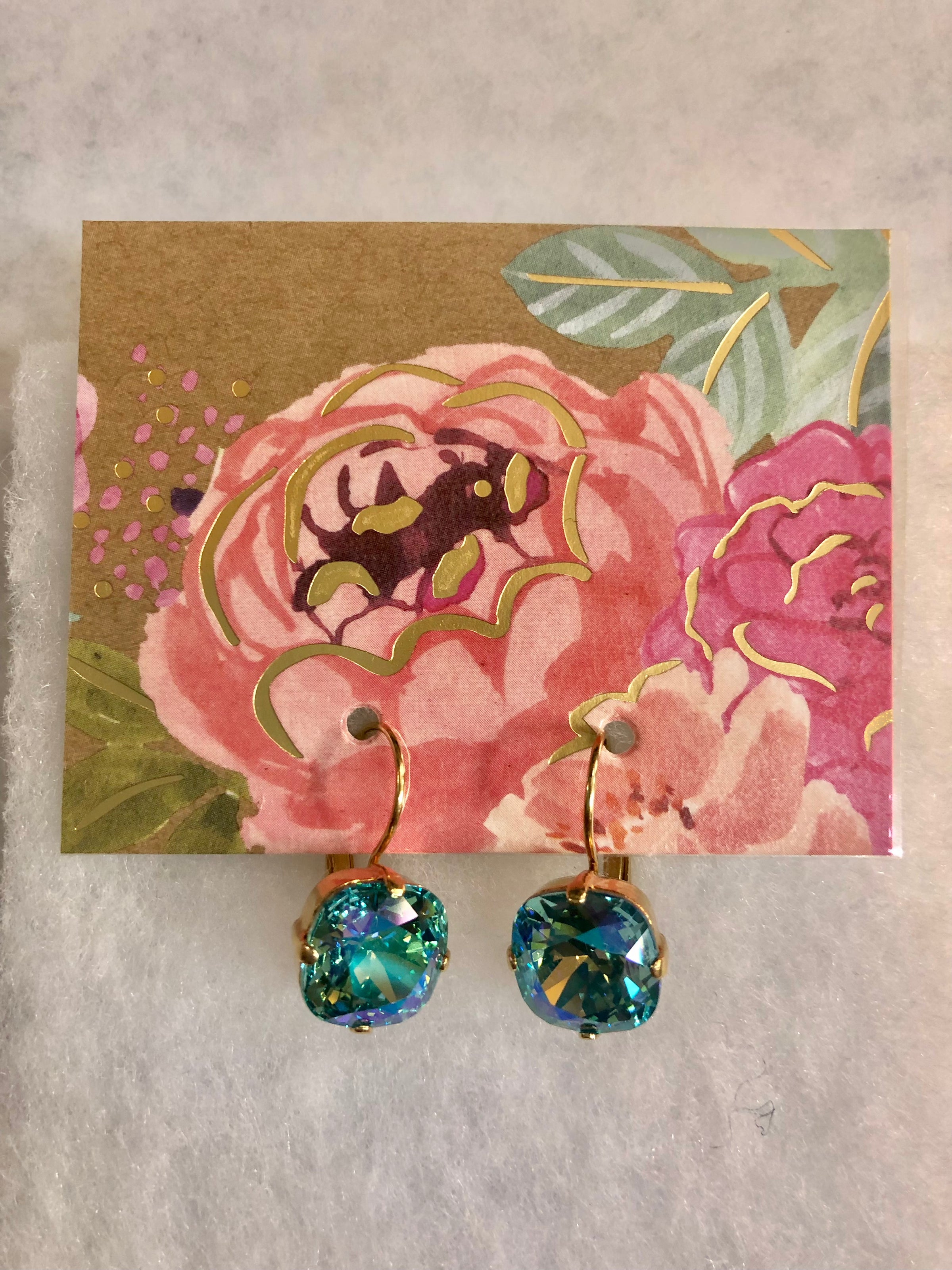 Clara Beau Earrings E303G-Ocean Ab