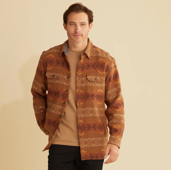 Pendleton Mens Doublesoft Driftwood Shirt