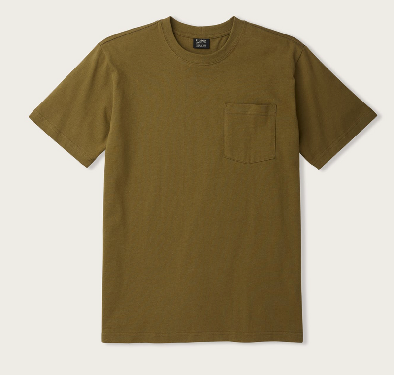 Filson Outfitter Solid One Pocket Tee - Bob's Outdoor