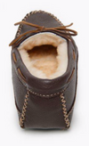 Minnetonka Men's Sheepskin Moose Slipper - Bob's Outdoor