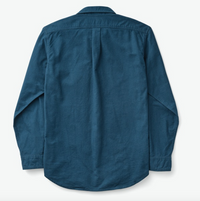 Filson Mens Field Flannel Shirt - Legion Blue