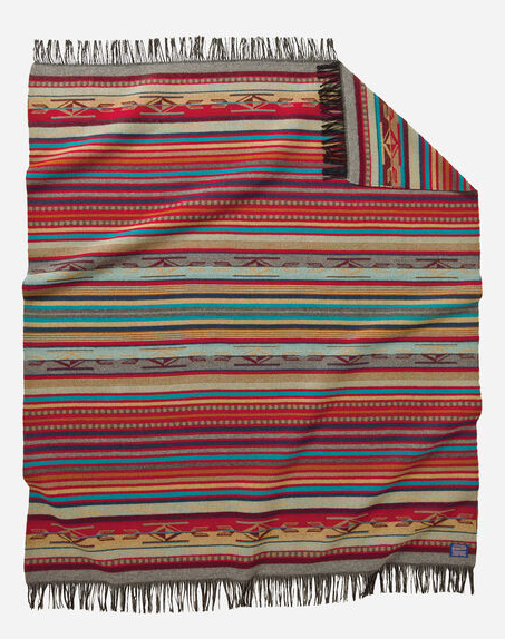 Pendleton Chimayo Throw - Garnet