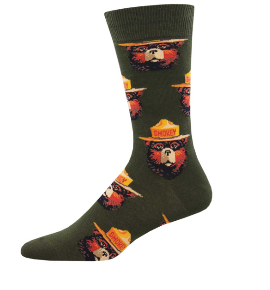 SockSmith Mens Official Licensee Smokey Face Socks