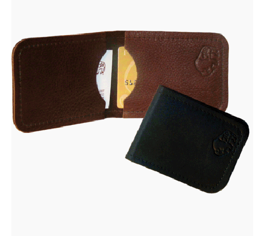 TLS Buffalo/Bison Leather Card Carrier