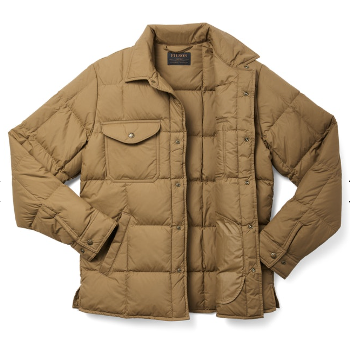 Filson Mens Lightweight Down Jac-Shirt